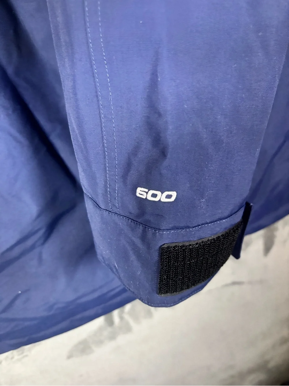 NEW North Face Mens XL McMurdo Parka Puffer Jacket Blue Fur Hood Winter Coat Ski